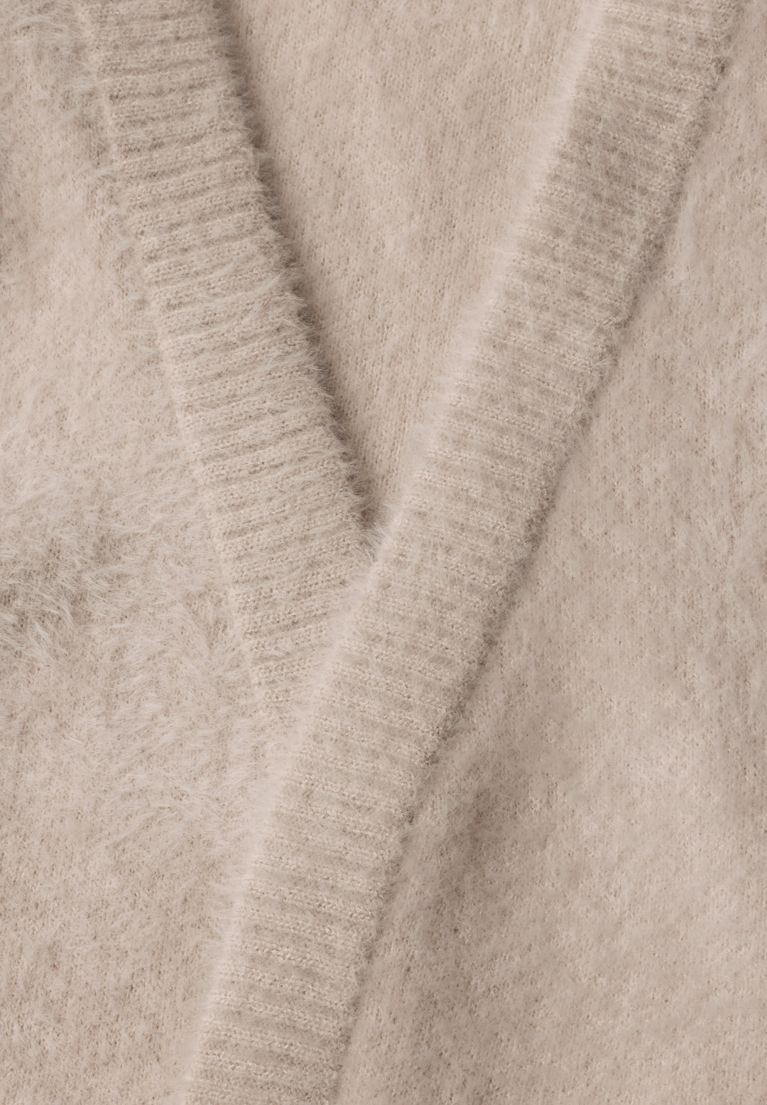 TOS open feather yarn vest, cashmere beige 17763 Bild 2