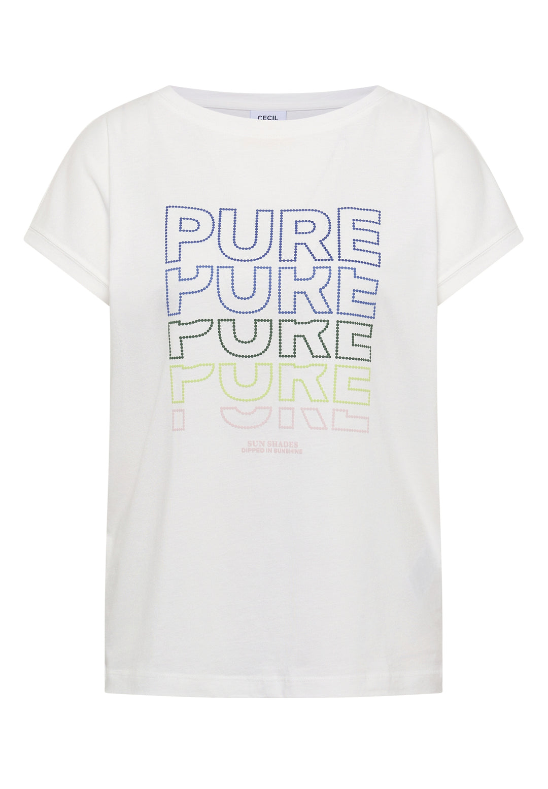 TOS Pure FP T-Shirt, vanilla white 33474 Bild 1