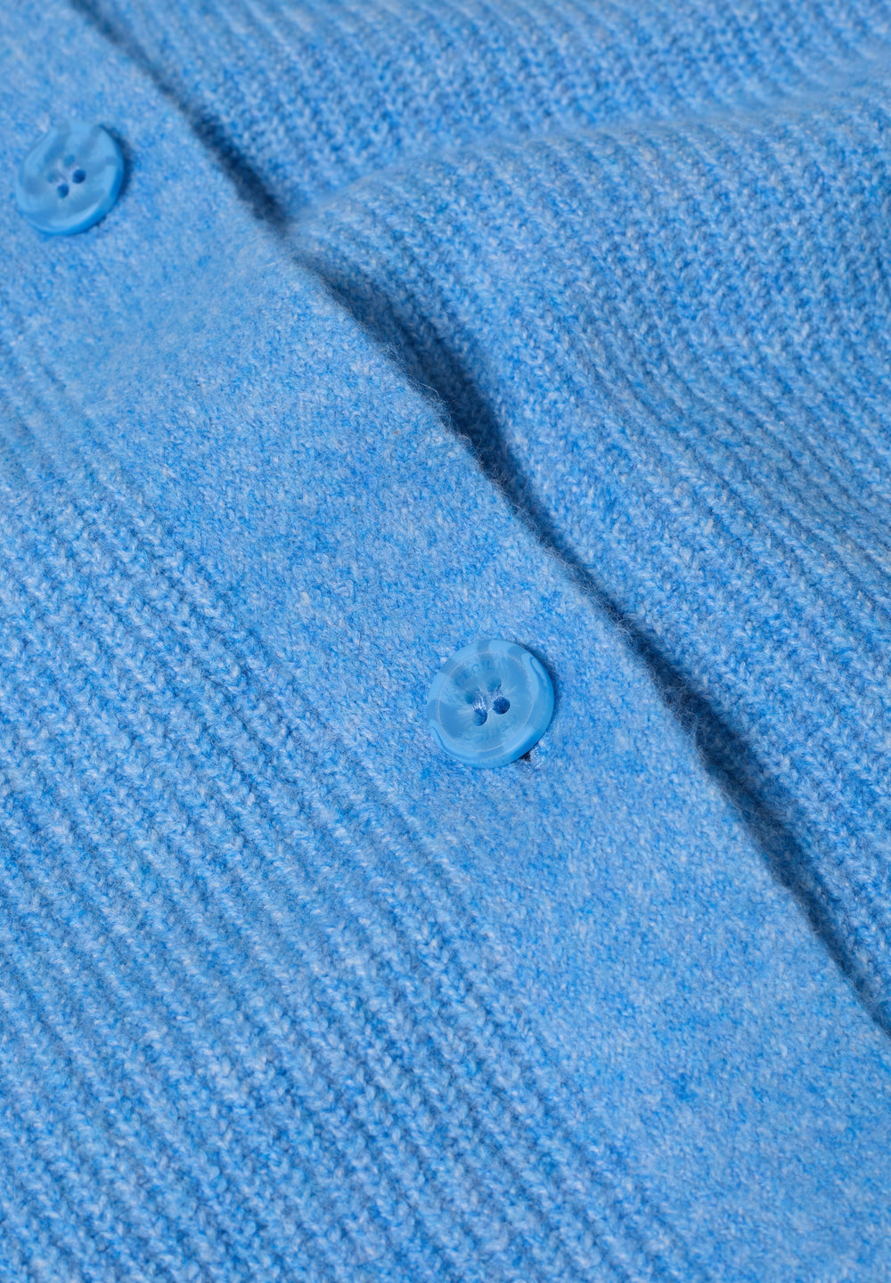 TOS_Short Cardigan, fountain blue melange 17386 Bild 2