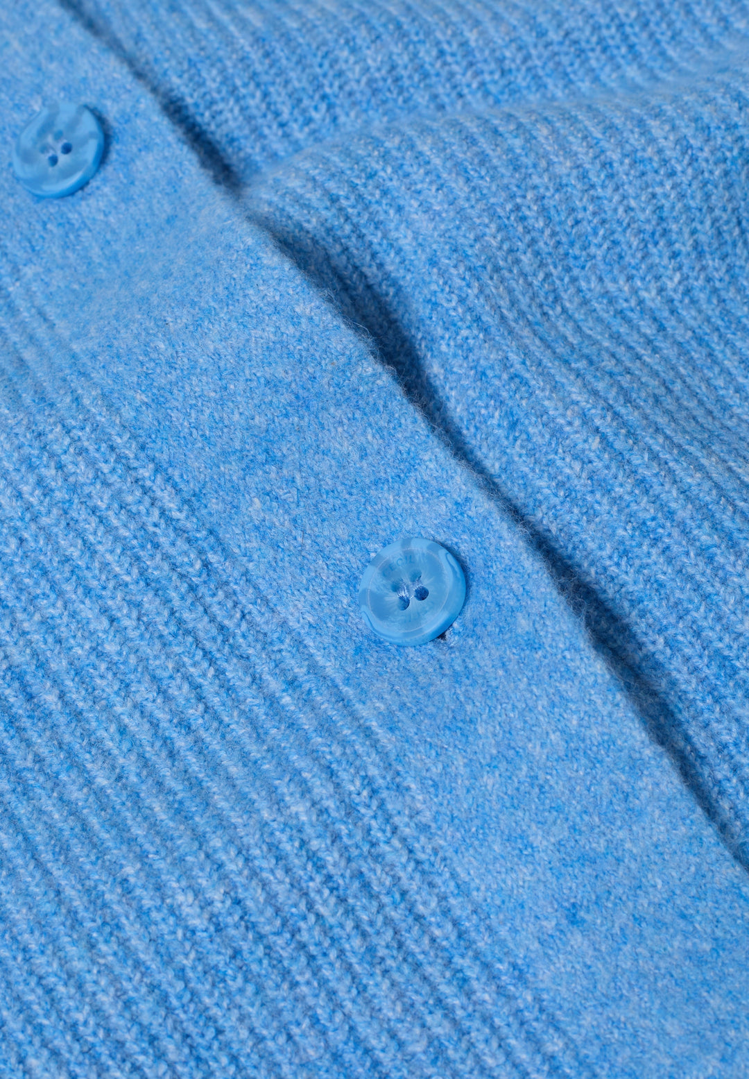 TOS_Short Cardigan, fountain blue melange 17386 Bild 2