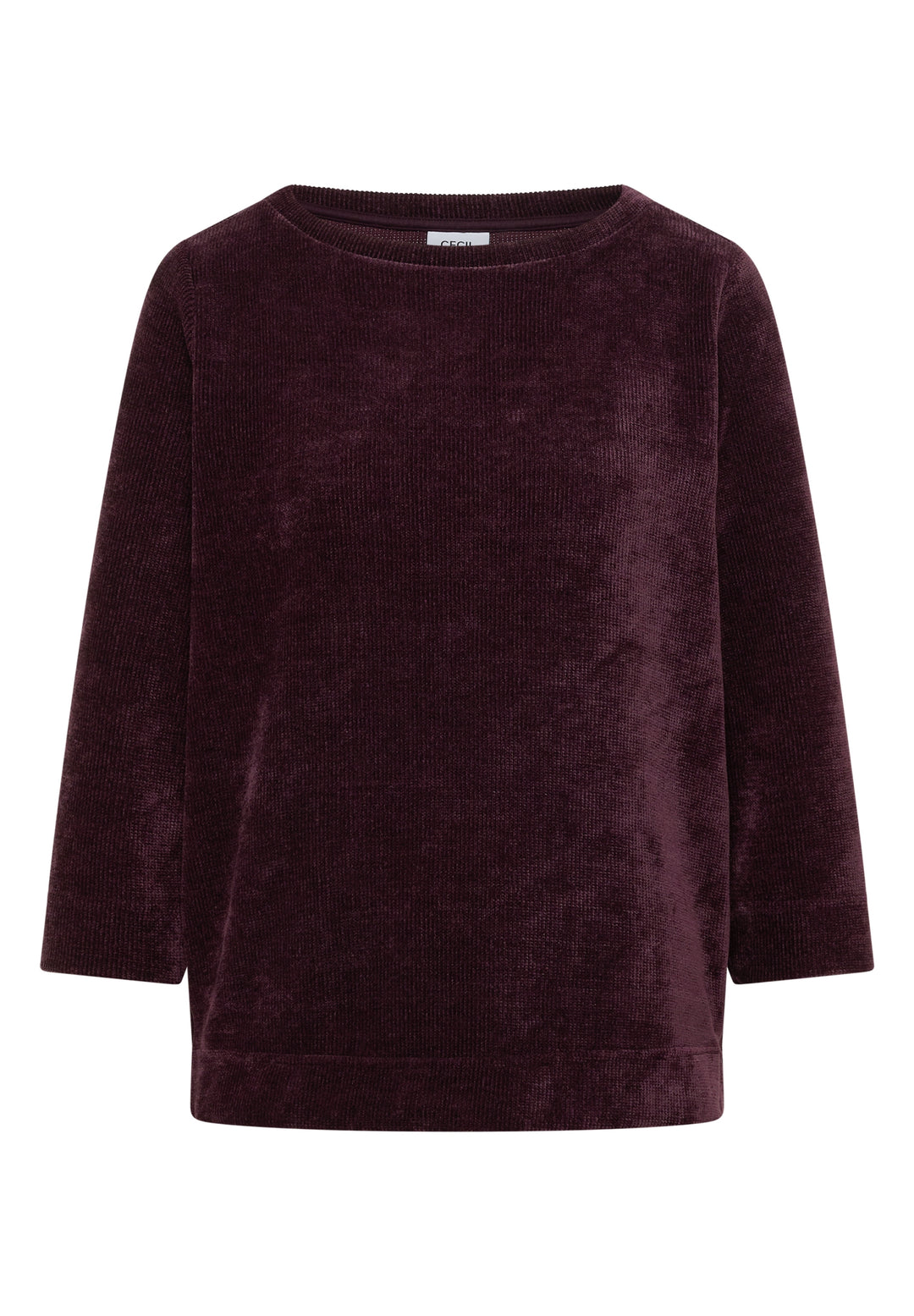 TOS Soft Cord Shirt, berry red 17749 Bild 1