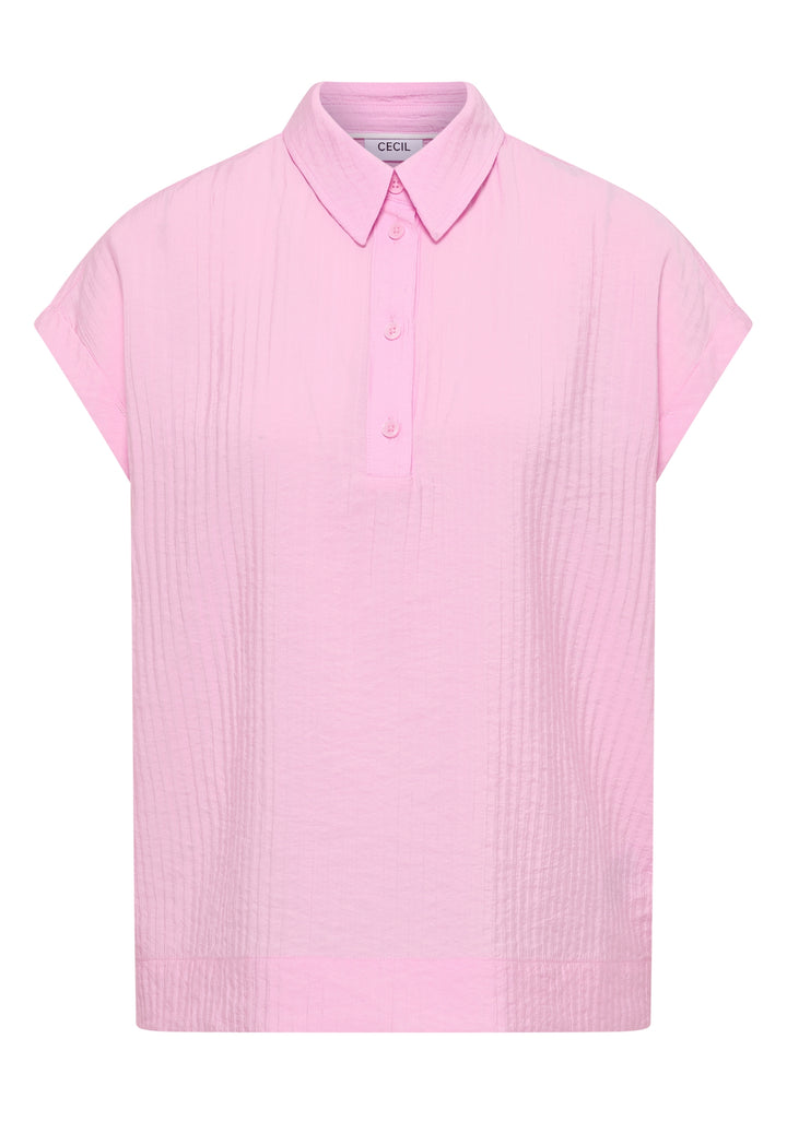 TOS Solid Collar Blouse, light blush rose 17600 Bild 1