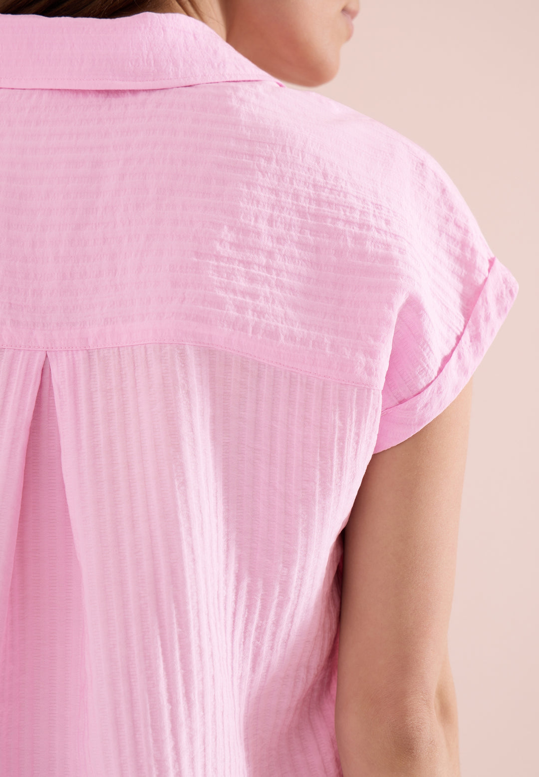 TOS Solid Collar Blouse, light blush rose 17600 Bild 6