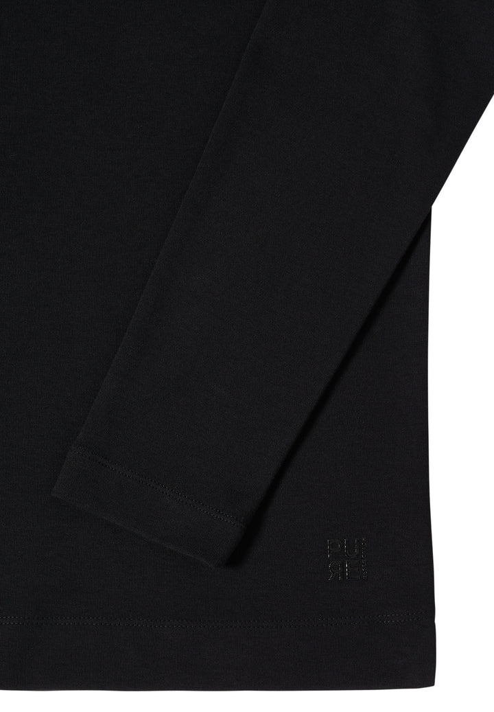 TOS Solid Funnel Neck, Black 10001 Bild 2