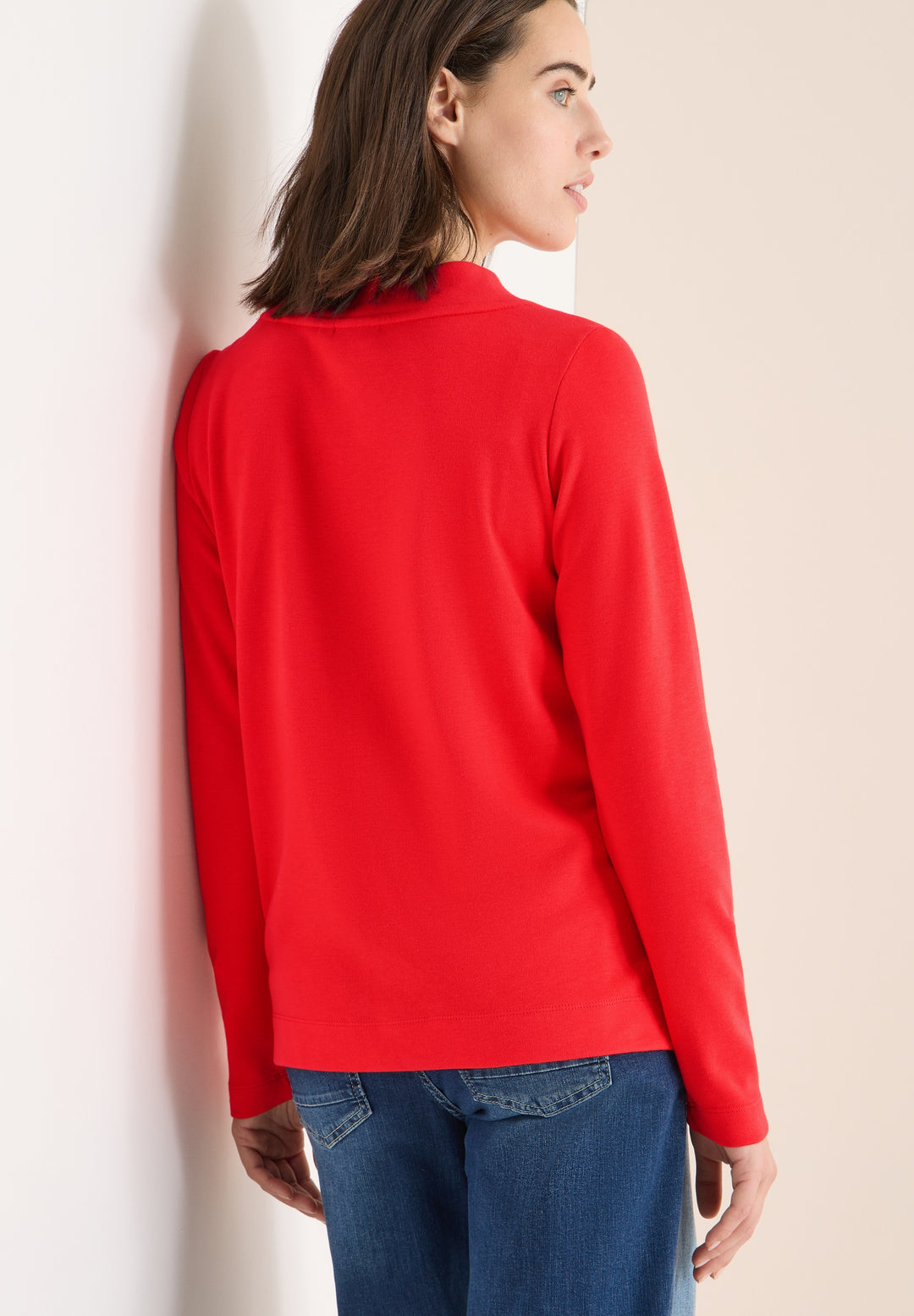 TOS Solid Funnel Neck, pumkin orange 16709 Bild 4