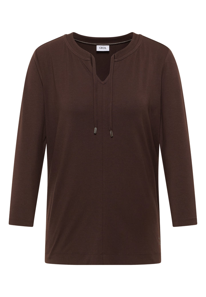 TOS Solid Tunic, macchiato brown 17493 Bild 1