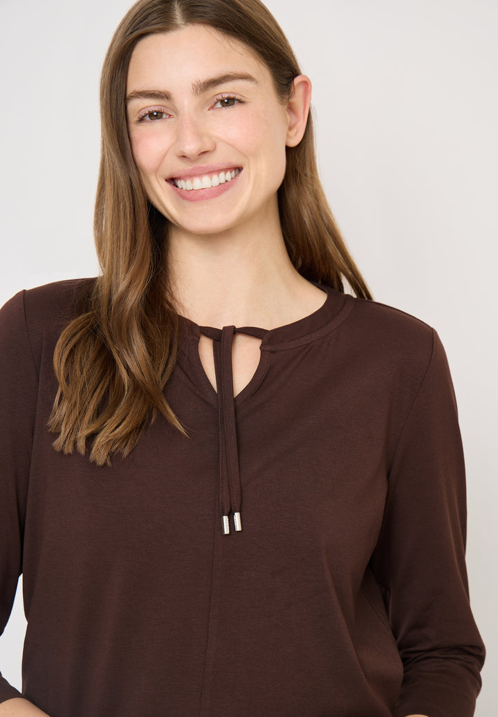 TOS Solid Tunic, macchiato brown 17493 Bild 3