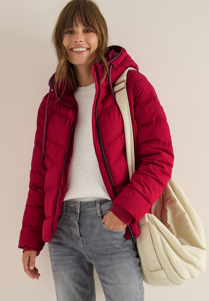 TOS Sportive Padded Jacket, beaujolais red 16710 Bild 3