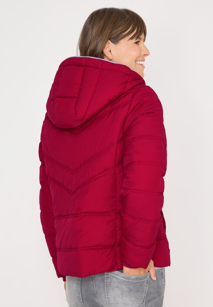 TOS Sportive Padded Jacket, beaujolais red 16710 Bild 4