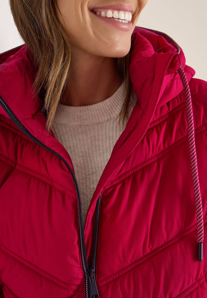 TOS Sportive Padded Jacket, beaujolais red 16710 Bild 6