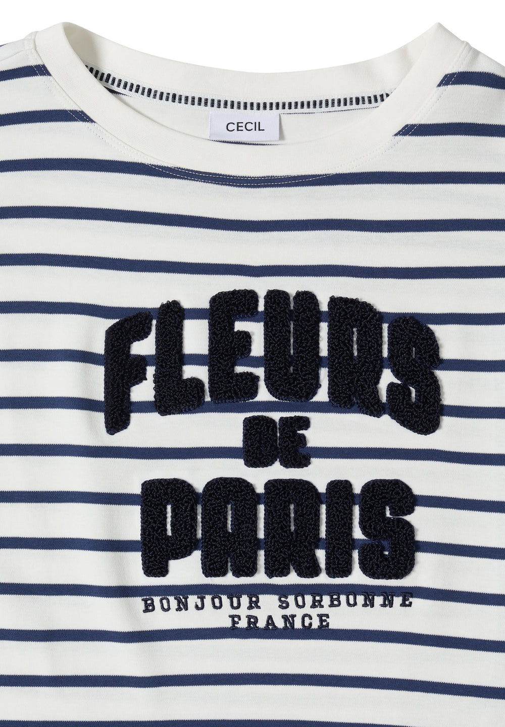 TOS Striped Fleurs FP Shirt, universal blue 35512 Bild 2