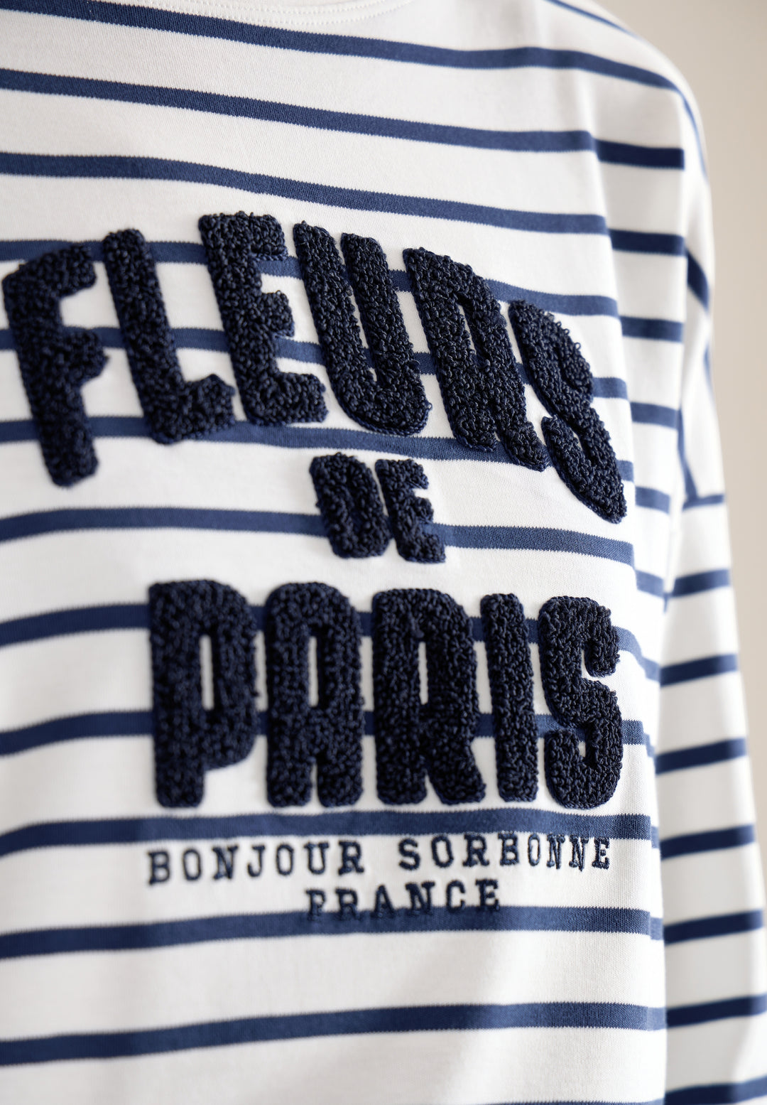 TOS Striped Fleurs FP Shirt, universal blue 35512 Bild 6
