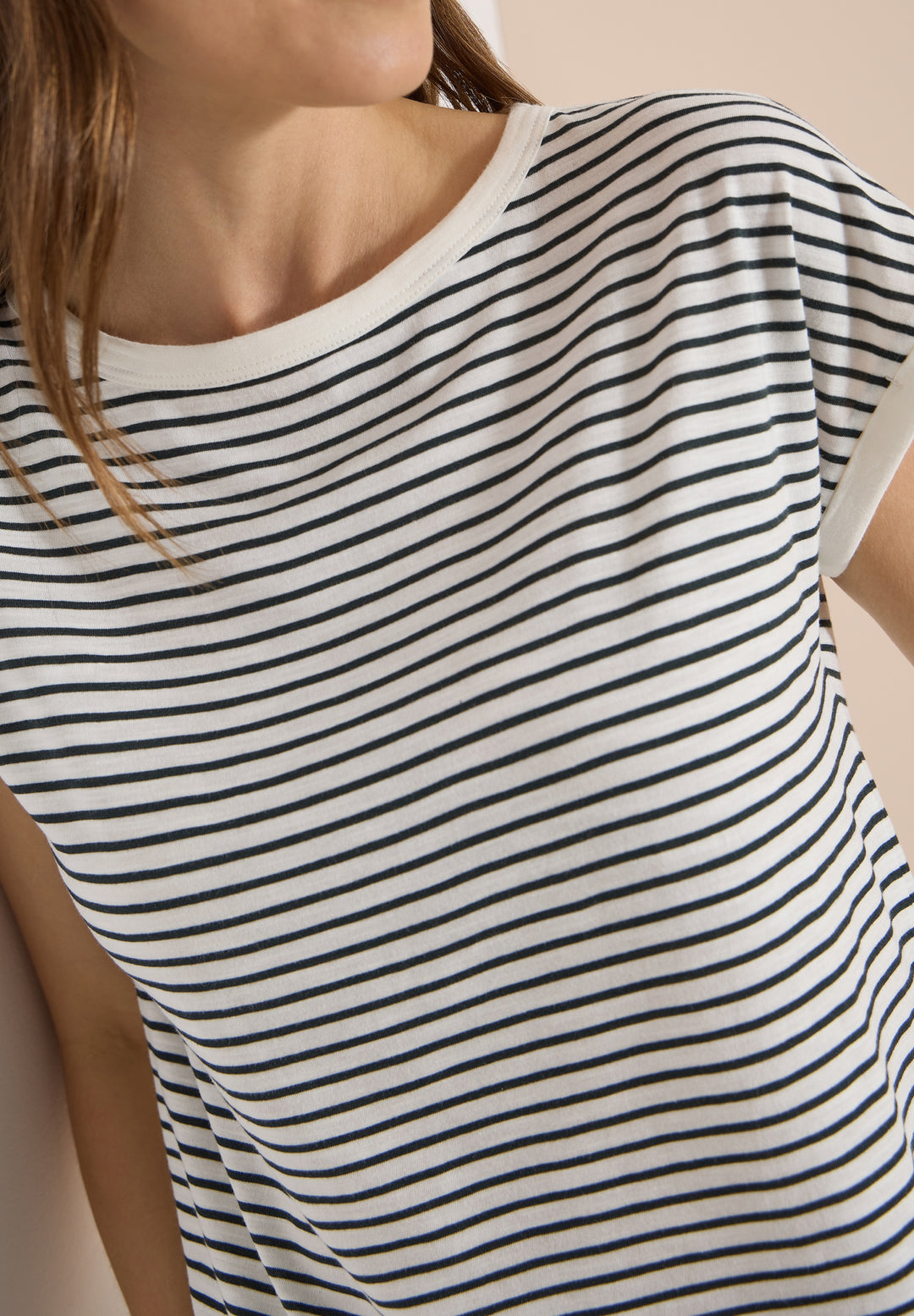 TOS Striped Turn-Up Shirt, palm breeze green 27672 Bild 7