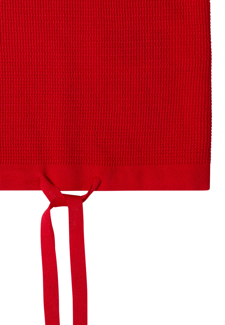 TOS_Structured Roundneck, flame red 17902 Bild 2