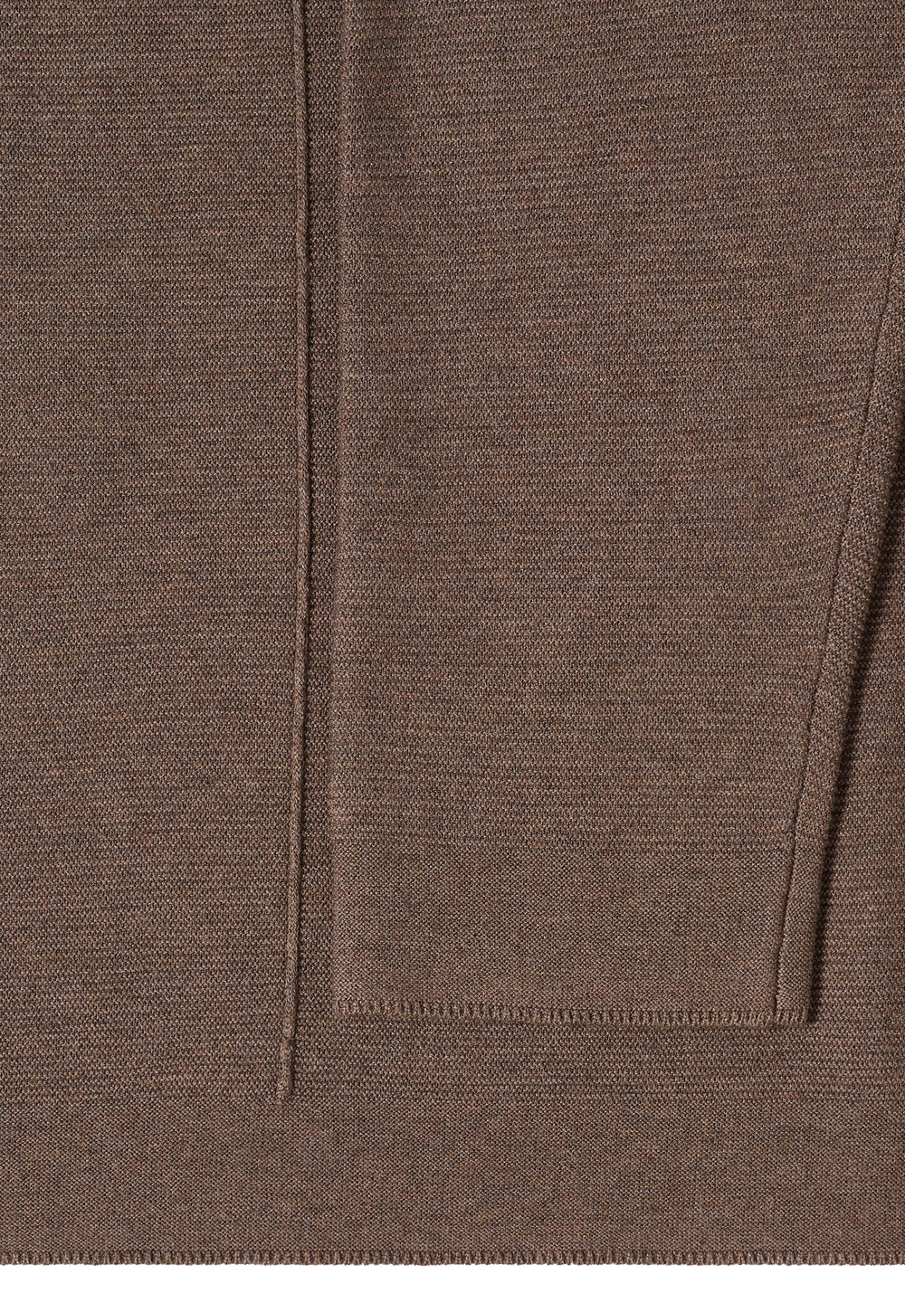 TOS_Structured V-neck, coffee taupe 17412 Bild 2