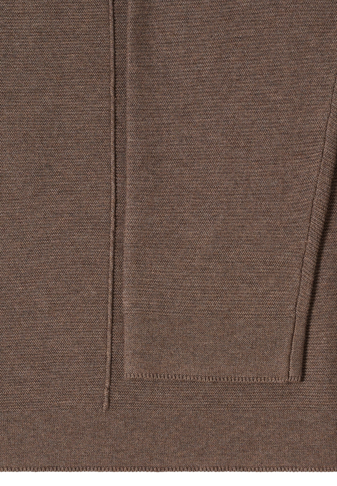 TOS_Structured V-neck, coffee taupe 17412 Bild 2