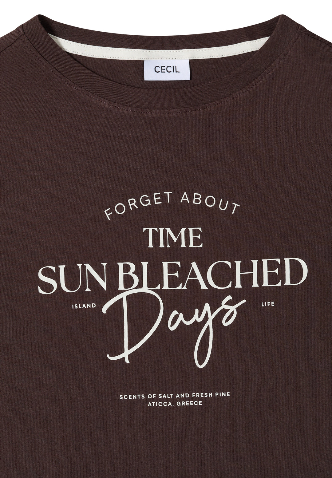 TOS Sun Bleached Days FP Shirt, brown cacao 27673 Bild 2