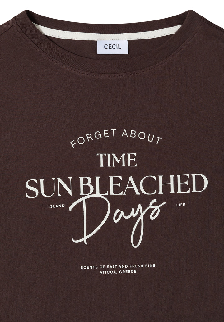 TOS Sun Bleached Days FP Shirt, brown cacao 27673 Bild 2