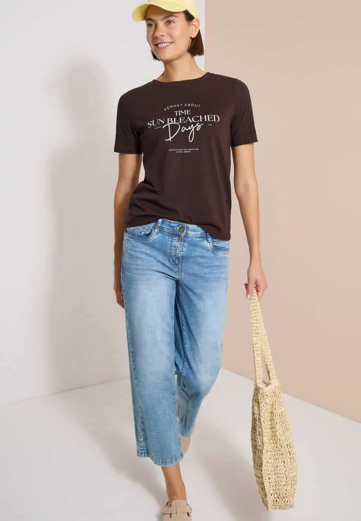 TOS Sun Bleached Days FP Shirt, brown cacao 27673 Bild 5