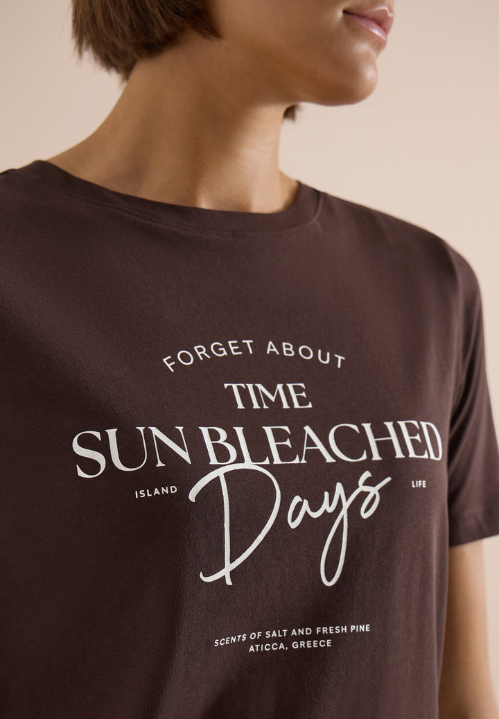 TOS Sun Bleached Days FP Shirt, brown cacao 27673 Bild 6