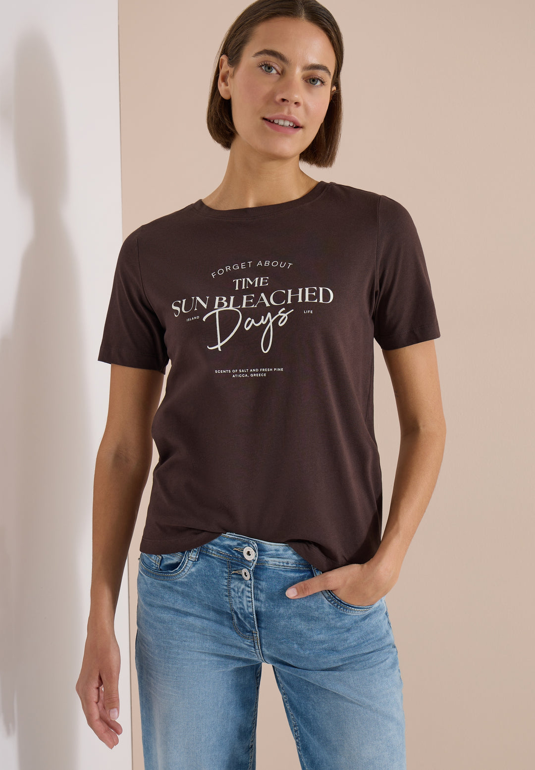 TOS Sun Bleached Days FP Shirt, brown cacao 27673 Bild 7