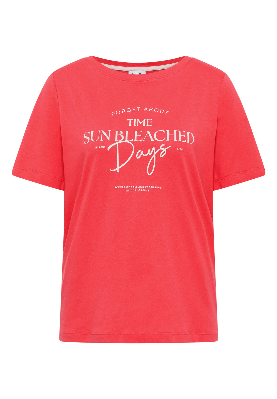 TOS Sun Bleached Days FP Shirt, coral 27762 Bild 1