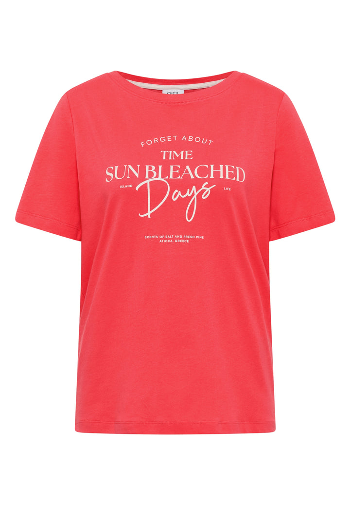 TOS Sun Bleached Days FP Shirt, coral 27762 Bild 1