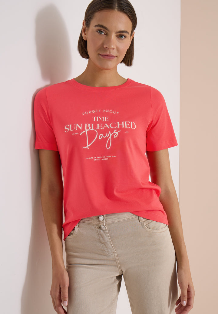 TOS Sun Bleached Days FP Shirt, coral 27762 Bild 6