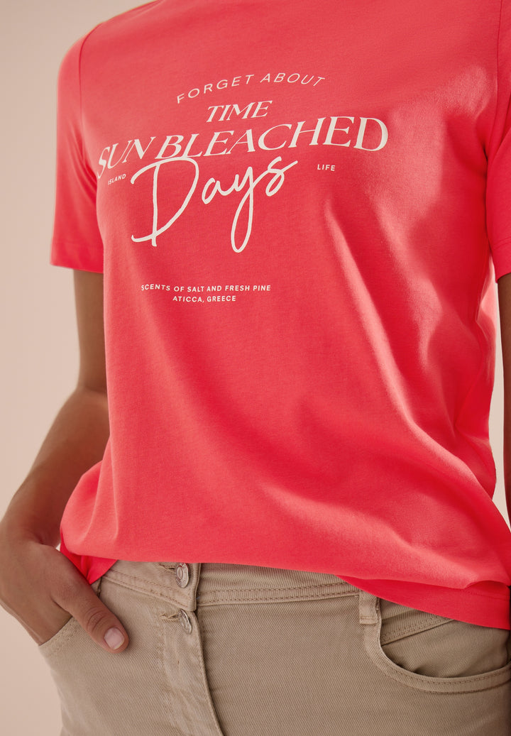 TOS Sun Bleached Days FP Shirt, coral 27762 Bild 6