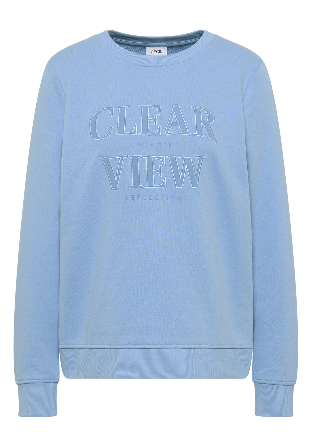 TOS_Sweatshirt w. Chest Artwor, sporty light blue 37339 Bild 1