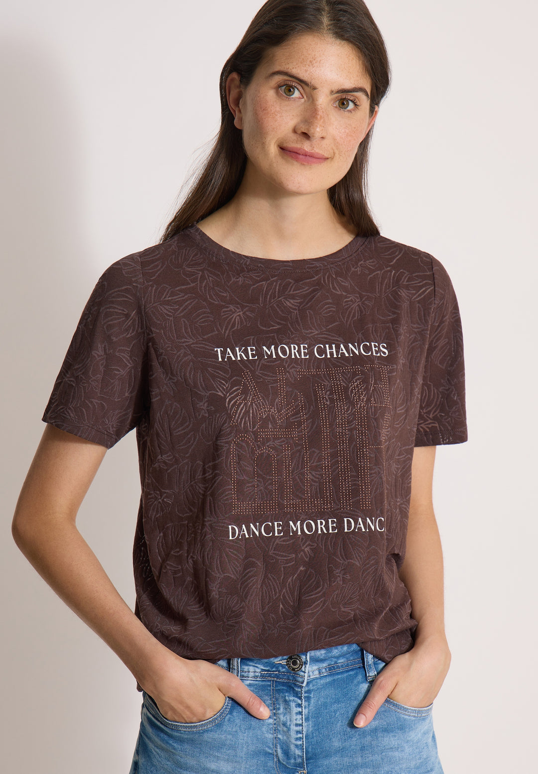 TOS Take More Chances Burnout, brown cacao 37673 Bild 6