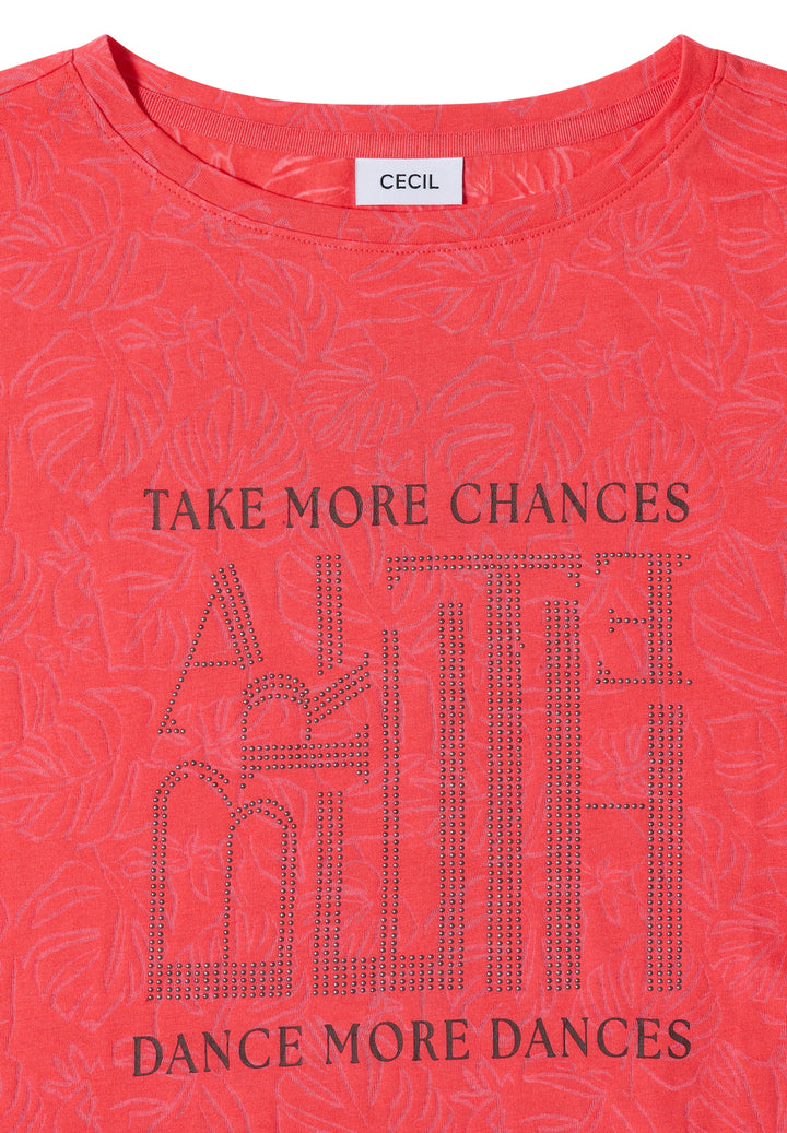 TOS Take More Chances Burnout, coral 37762 Bild 2