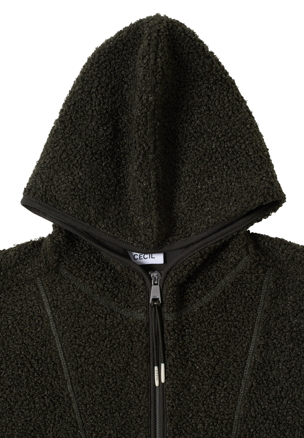 TOS Teddy Troyer Vest With Hoo, raw khaki 17406 Bild 2