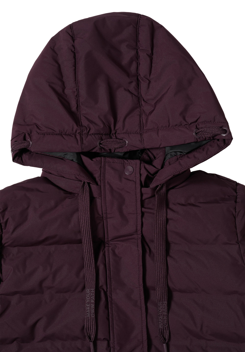 TOS Welded Long Coat, dark plum 16544 Bild 2