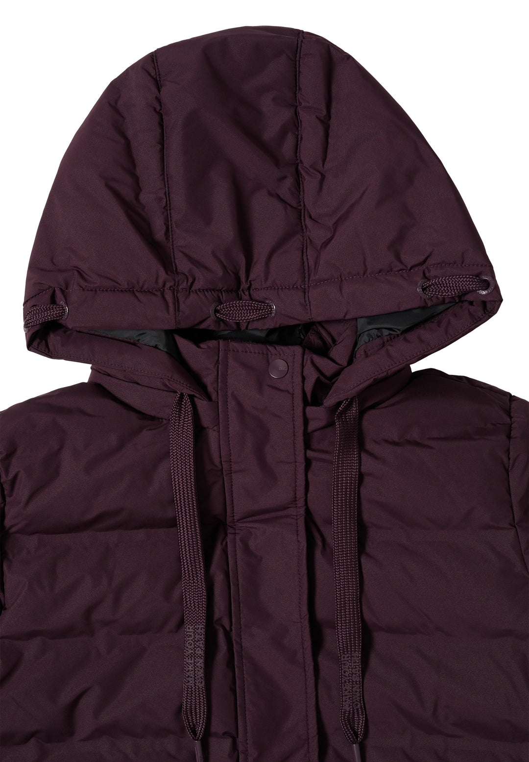 TOS Welded Long Coat, dark plum 16544 Bild 2