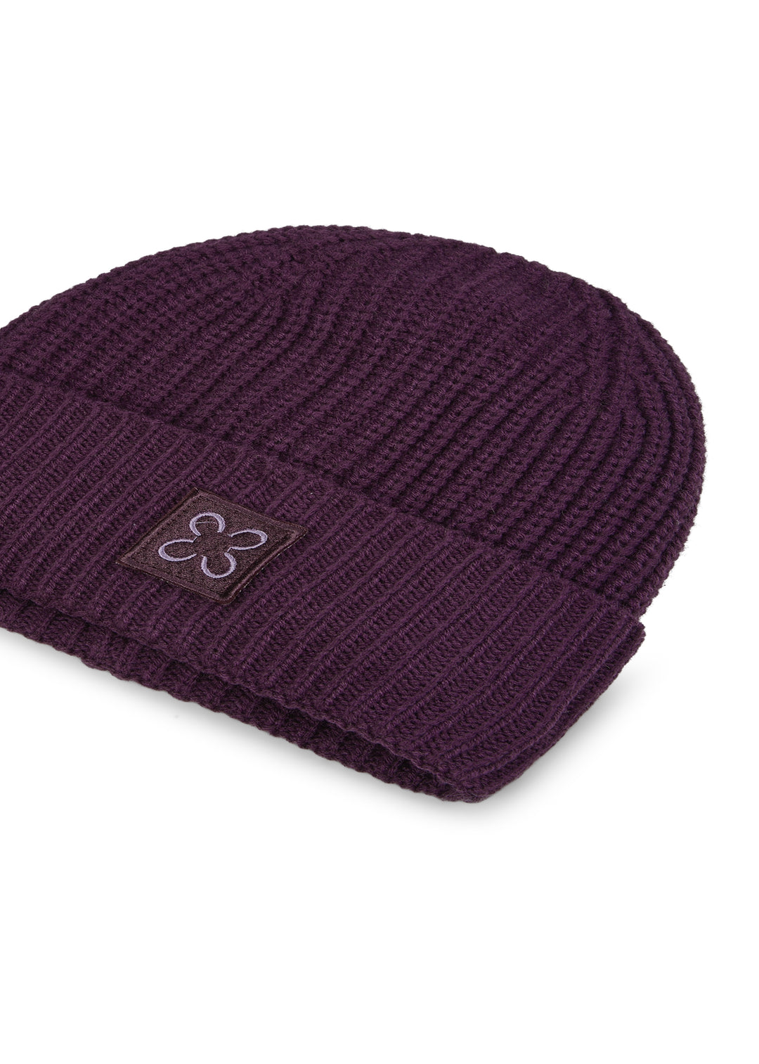 KNITTED HAT ACRYL/WOOL SOLID lila-26X21CM, lila LIL3 Bild 2