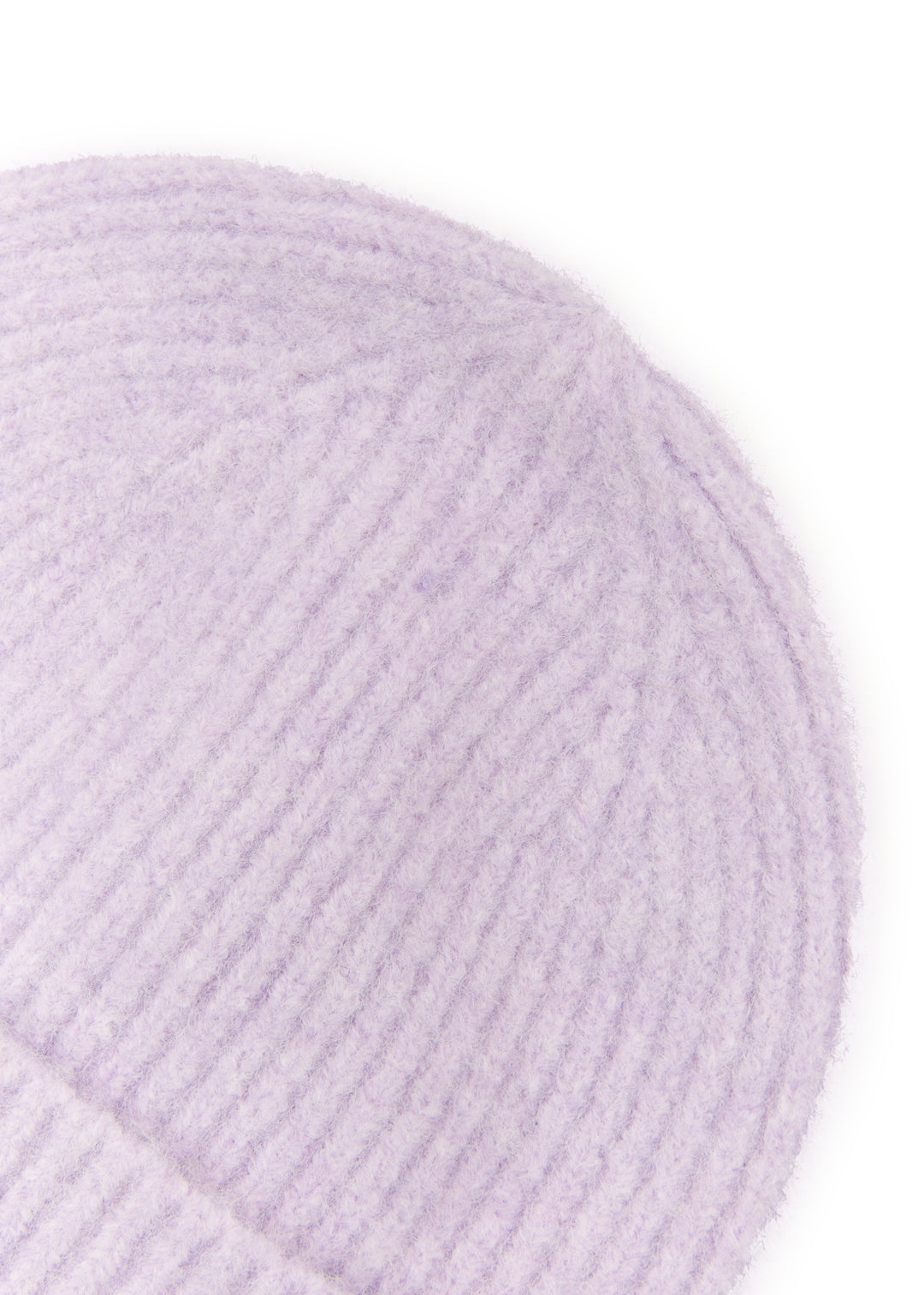 KNITTED HAT POLYESTER MIX SOLID lila-22X26CM, lila LIL1 Bild 1