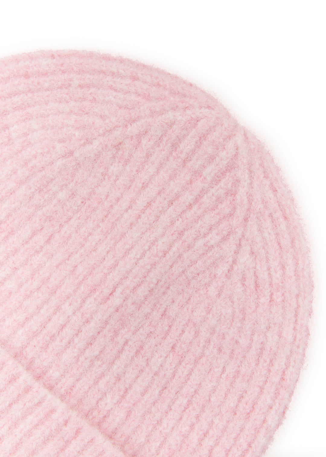KNITTED HAT POLYESTER MIX SOLID rosa-22X26CM, rosa ROS1 Bild 1
