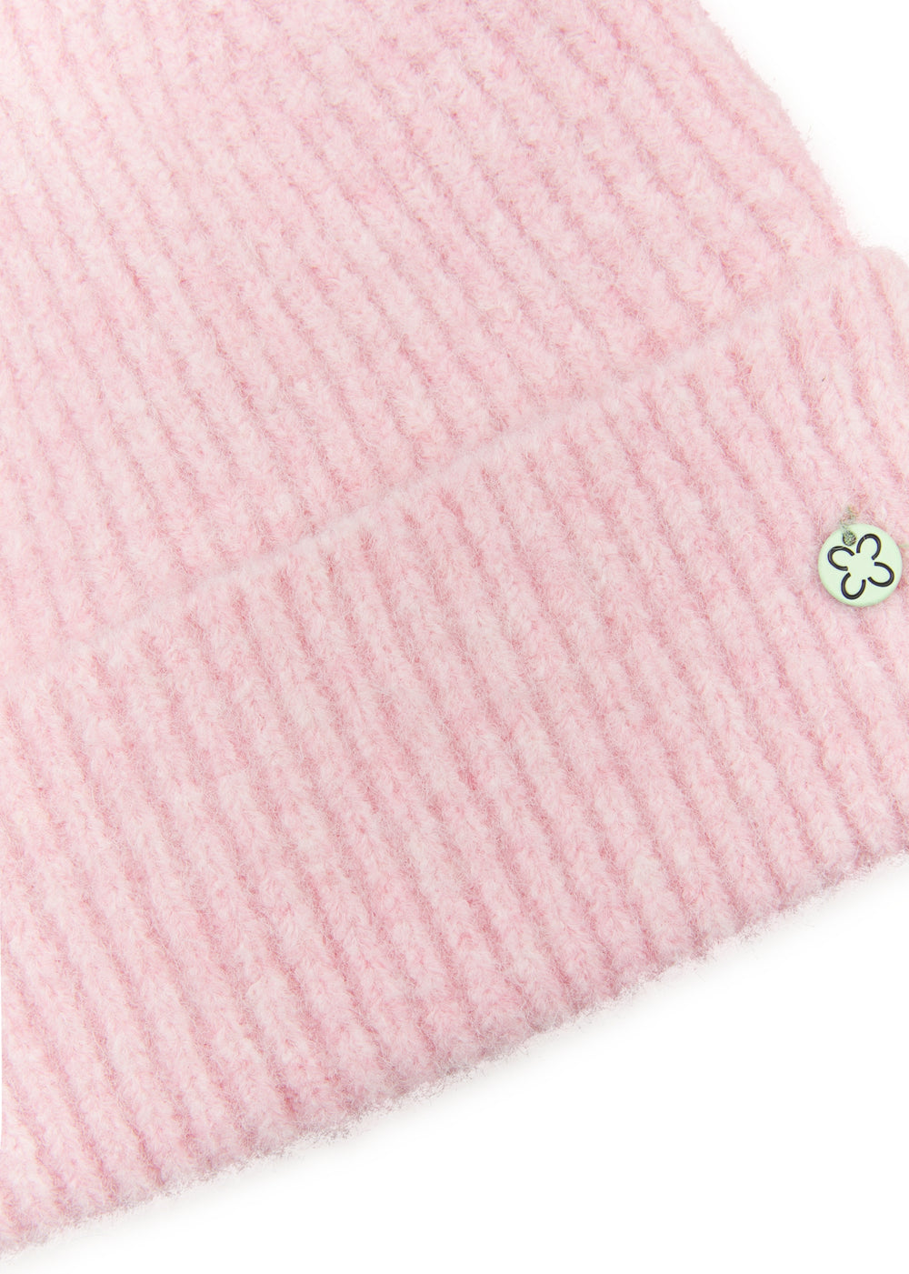 KNITTED HAT POLYESTER MIX SOLID rosa-22X26CM, rosa ROS1 Bild 2