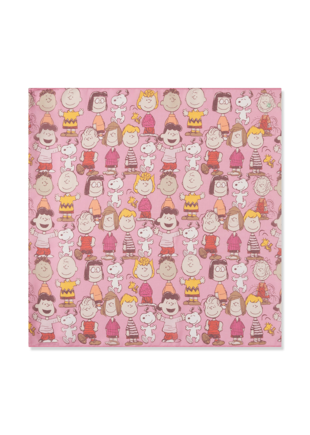 LOOP RECYCLED POLYESTER PEANUTS CHARACTERS pink-2X80X70CM, pink PIN1 Bild 2