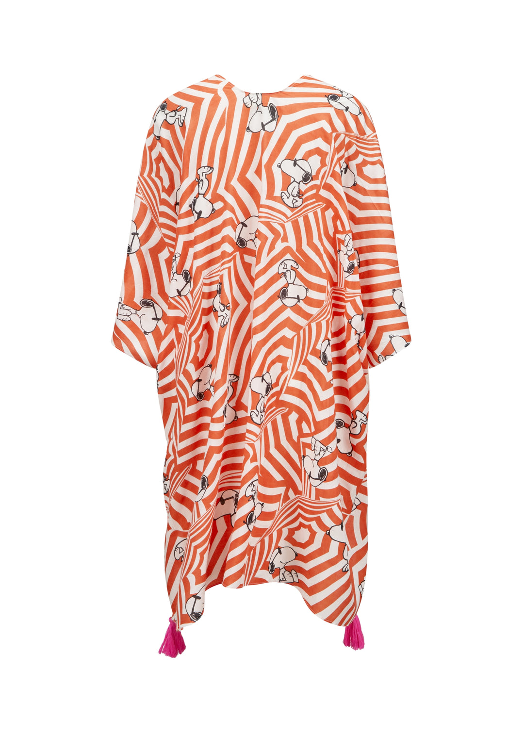 PONCHO WITH SNOOPY UMBRELLA ALLOVER PRINT rot-112X84CM, rot RED2 Bild 1