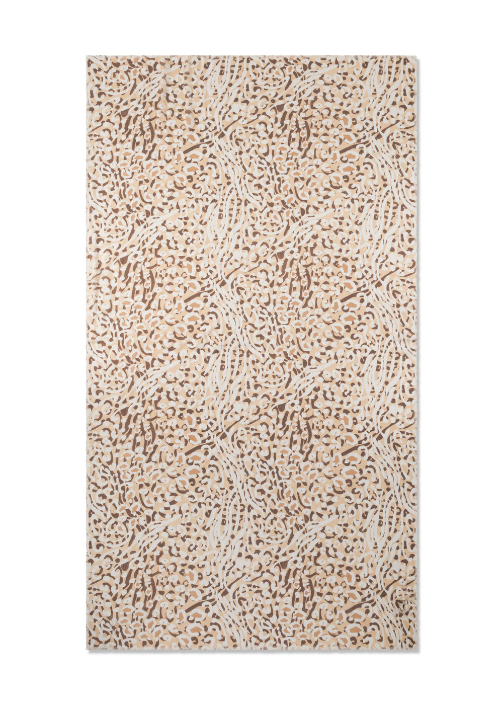 PRINTED SCARF BAMBOO LEO beige-100X190CM, beige BEI2 Bild 2