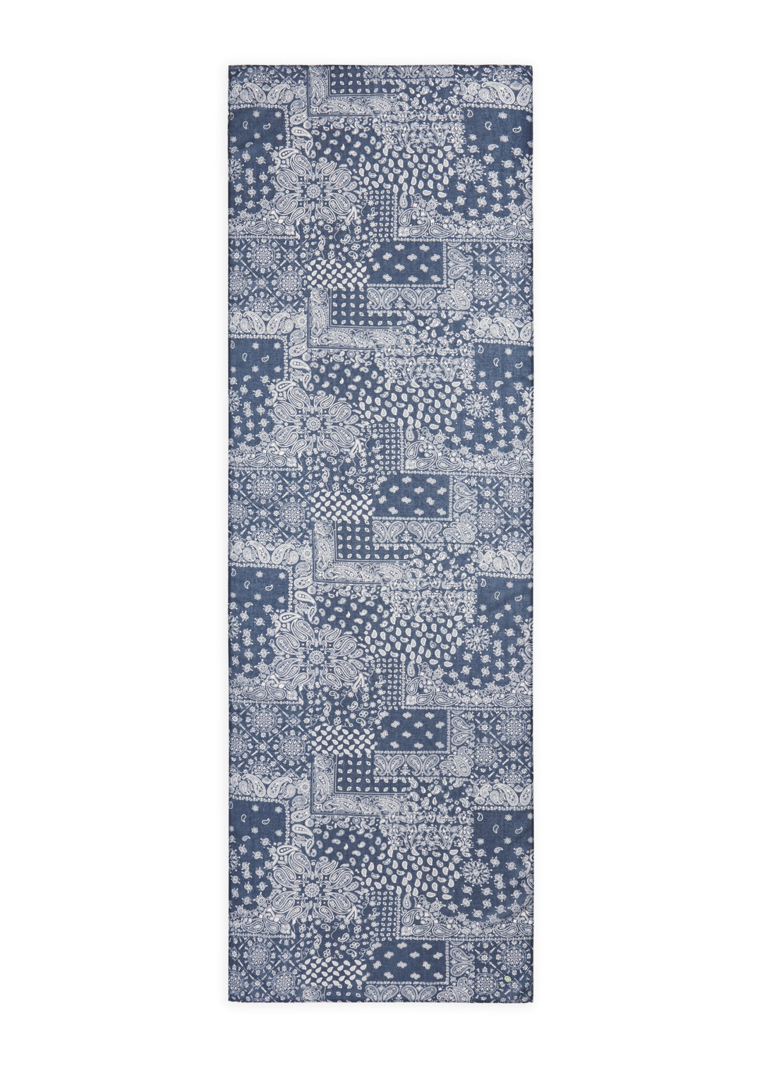 PRINTED SCARF RECYCLED POLYESTER BANDANAPRINT blau-55X180CM, blau BLU3 Bild 2