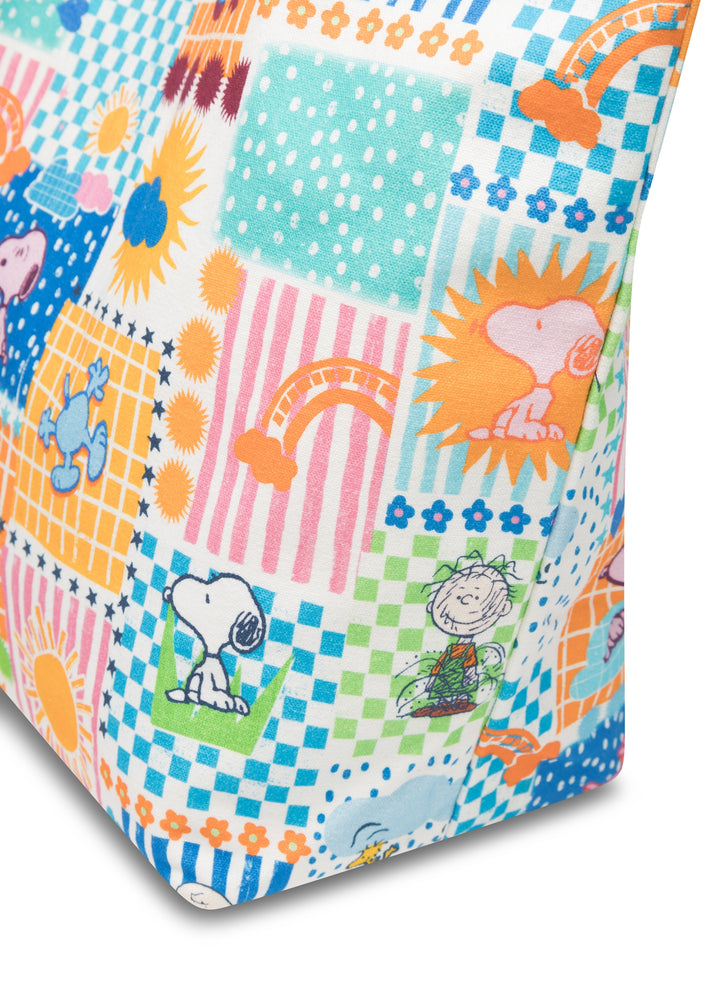SHOPPER COTTON PEANUTS blau-52X39X20CM, blau BLU2 Bild 3