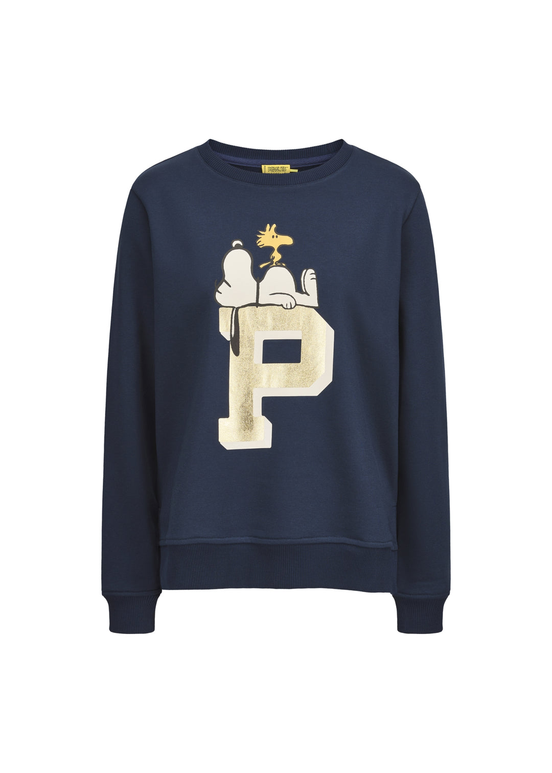 SWEATER COTTON/POLYESTER PEANUTS Pblau-M, blau BLU3 Bild 1
