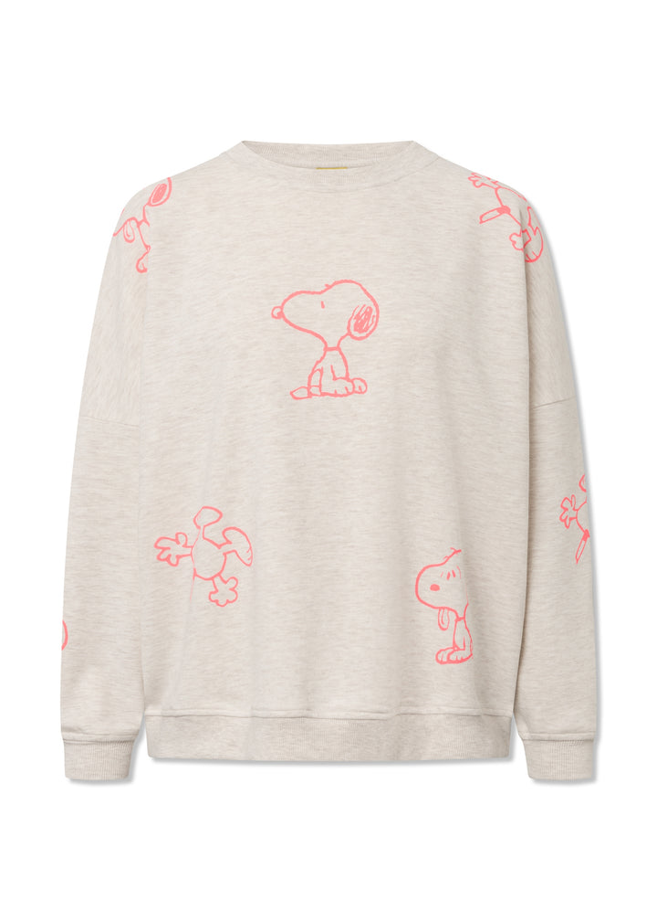 SWEATER COTTON/POLYESTER SNOOPY beige-S, beige BEI2 Bild 1