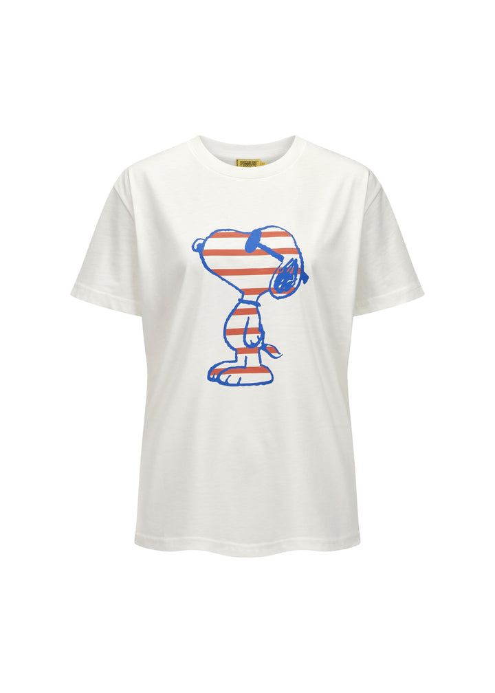 T-SHIRT COTTON UNI SNOOPY PRINT weiß-S, weiß WHI1 Bild 1