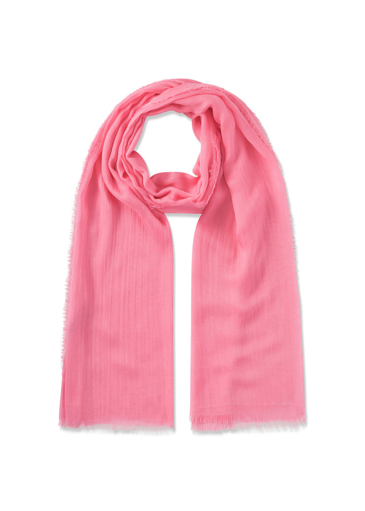 WOVEN SCARF BAMBOO UNI pink-100X190CM, pink PIN1 Bild 1