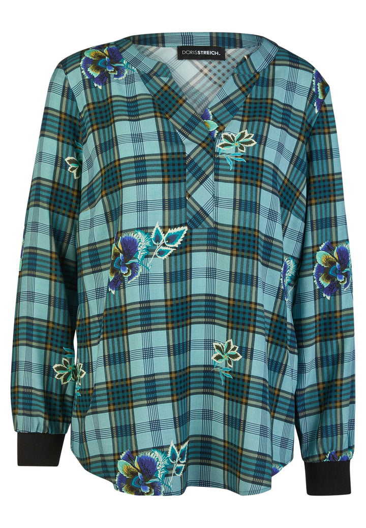 Bluse 1/1 Arm, Smaragd 66 Bild 1