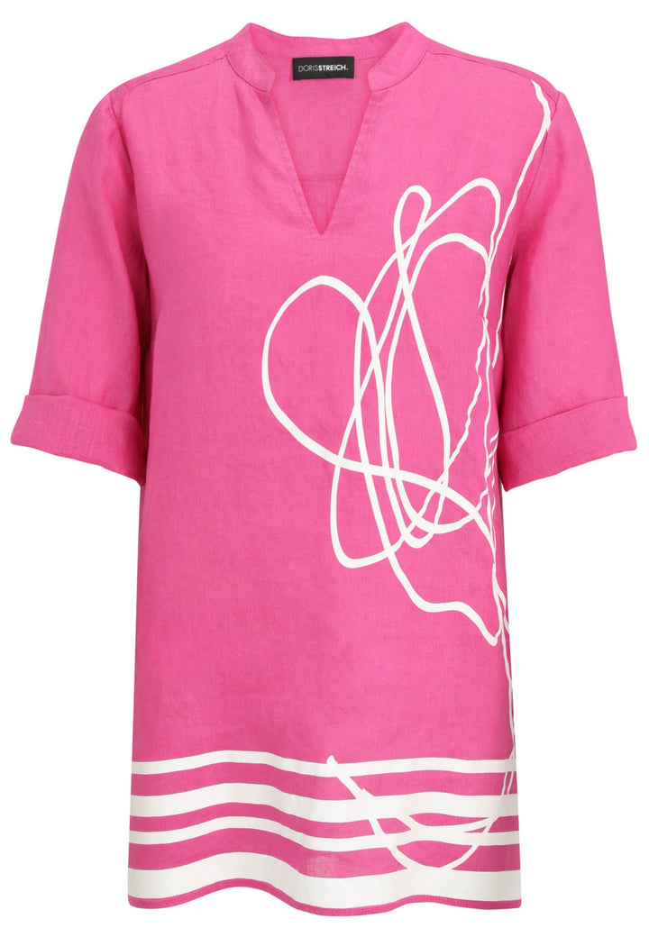 Bluse 1/2 Arm, Himbeere 44 Bild 1